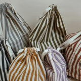 Haps Nordic Multi bag 2-pack Multi bag Marine stripe Terracotta/Lavender