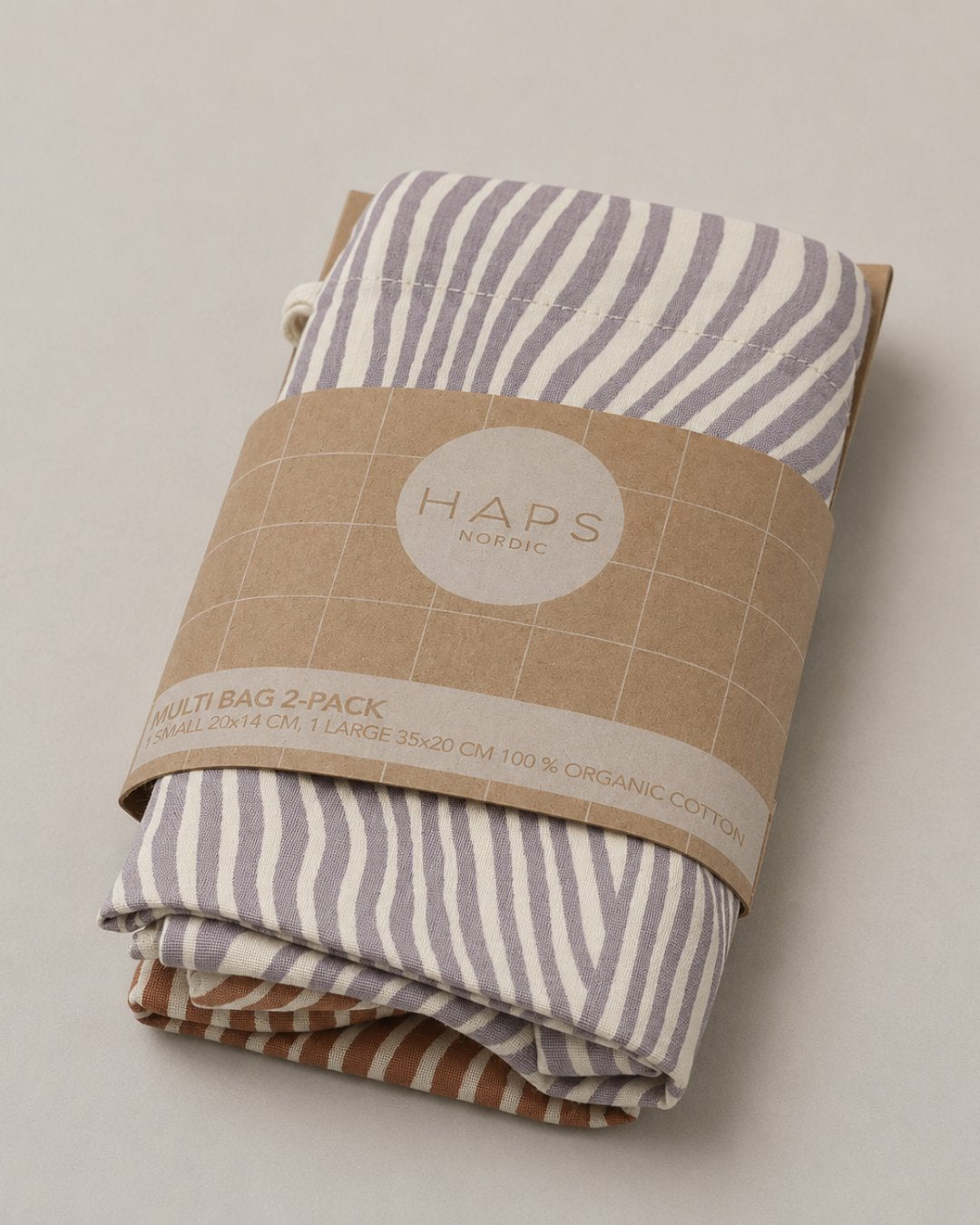 MULTI BAG 2-PACK - Spring wave print