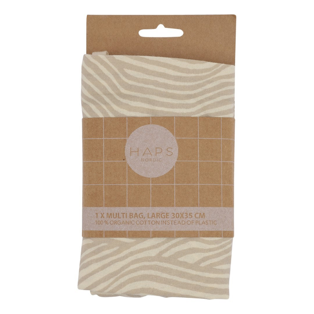 MULTI BAG LARGE - Oyster grey Wave