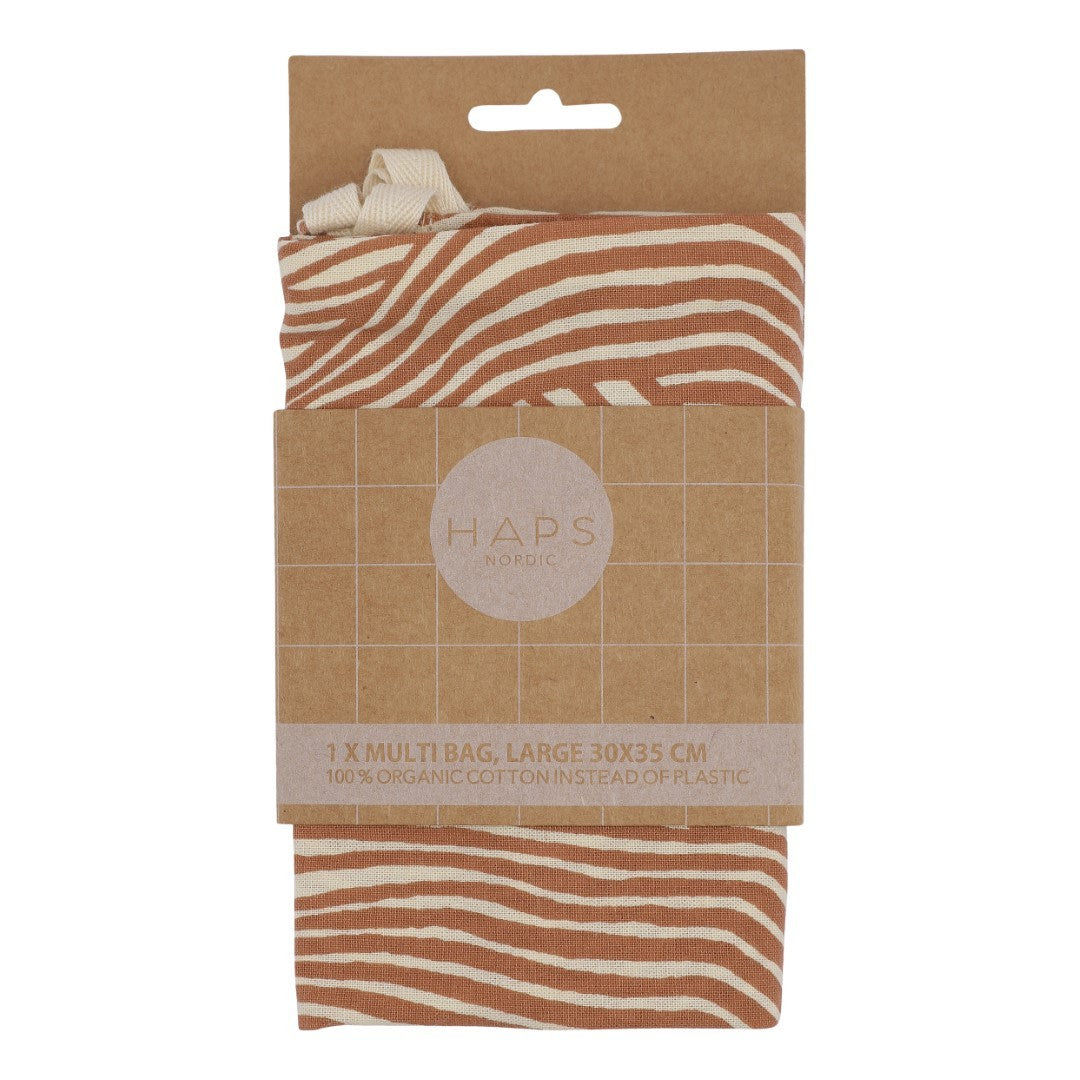 MULTI BAG LARGE - Terracotta Wave