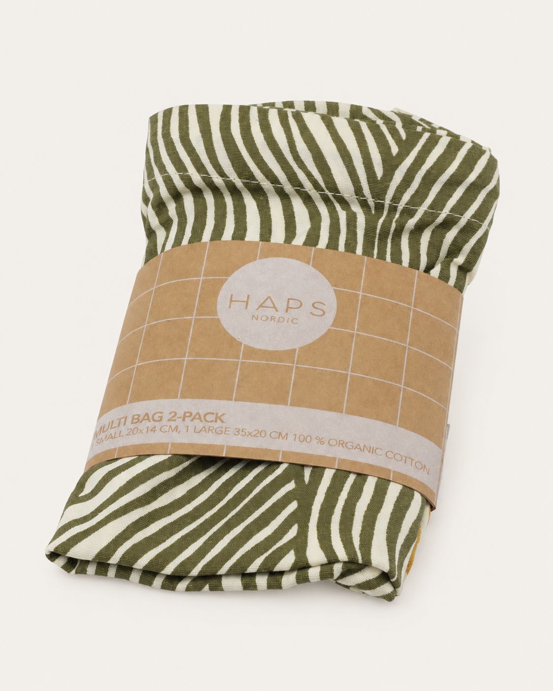 MULTI BAG 2-PACK - Fall wave print