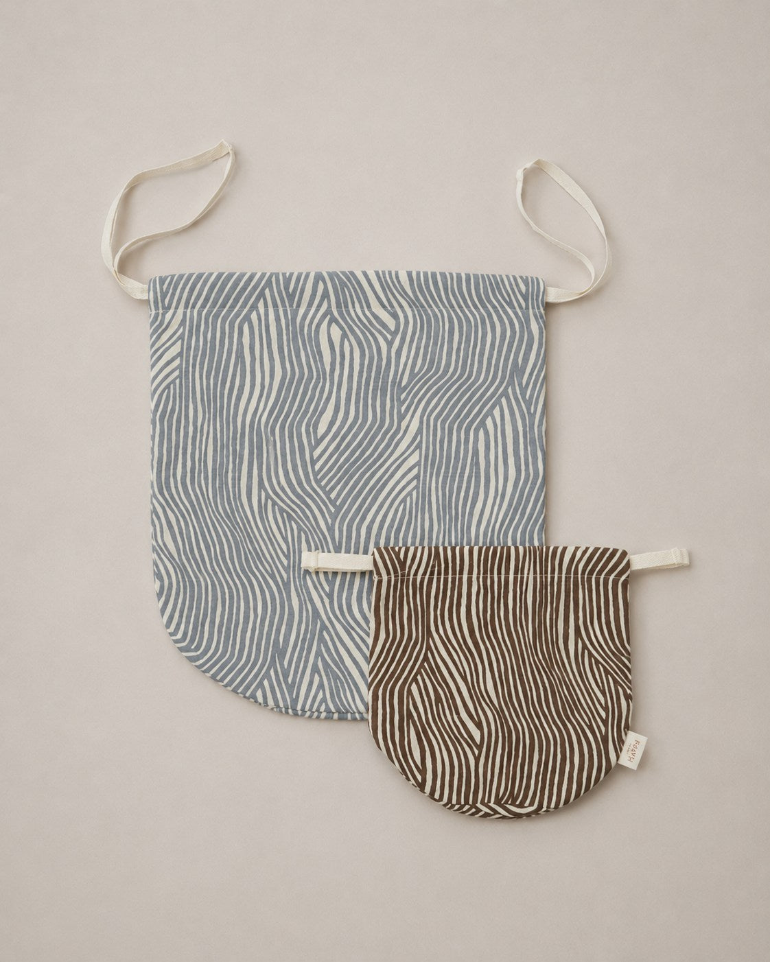MULTI BAG 2-PACK - Winter wave print