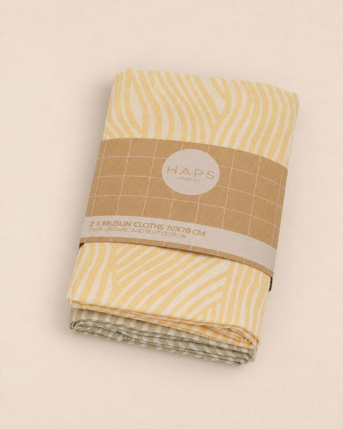 MUSLIN CLOTH 2-PACK - Summer wave print