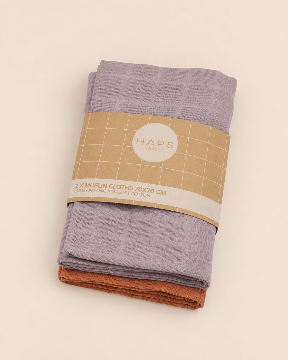 MUSLIN CLOTH 2-PACK - Spring mix
