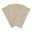 TEXTILE NAPKINS 4-PACK - Oyster grey Wave