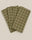 TEXTILE NAPKINS 4-PACK - Olive check