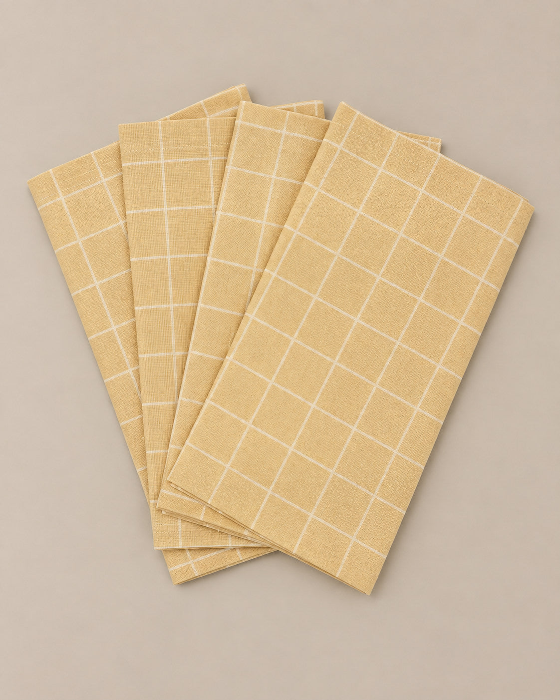 TEXTILE NAPKINS 4-PACK - Sun light check