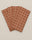TEXTILE NAPKINS 4-PACK - Terracotta Check