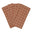 TEXTILE NAPKINS 4-PACK - Terracotta Check