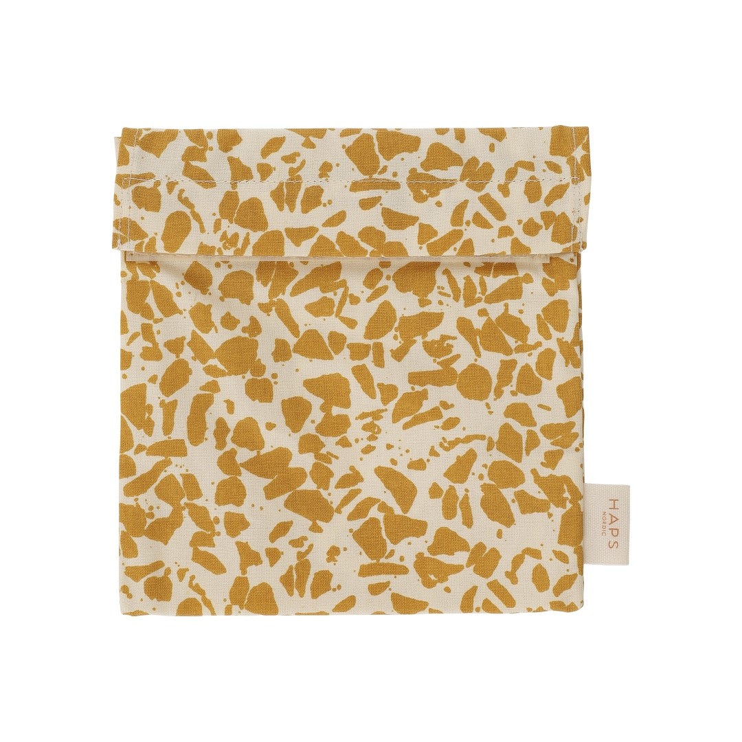 SANDWICH BAG - Mustard Terrazzo
