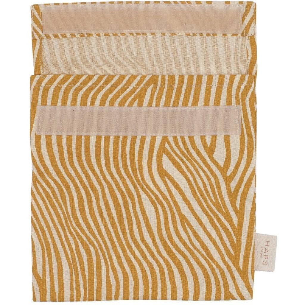 Haps Nordic Sandwich bag Sandwich bag Mustard Wave