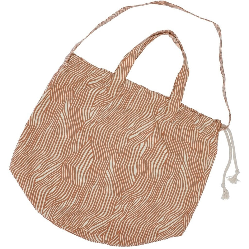 Haps Nordic Shopping bag Shopping bag Terracotta Wave