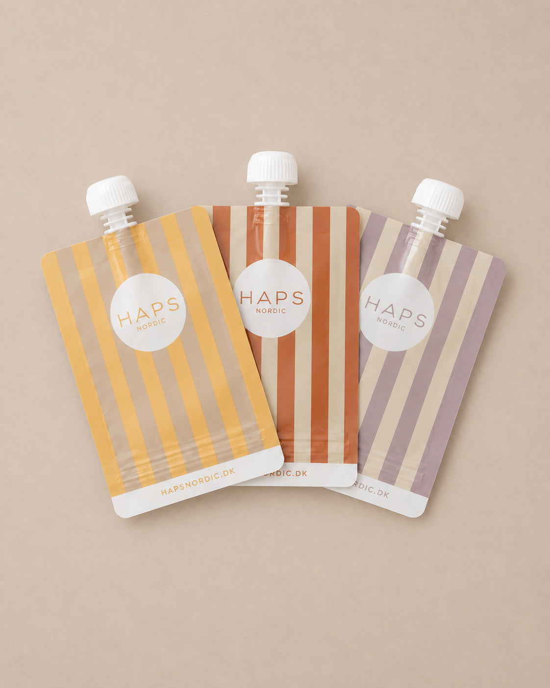 SMOOTHIE BAGS 3-PACK - Marine stripe warm