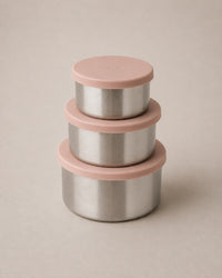 STEEL TRIO LARGE - 3 pack - Blush