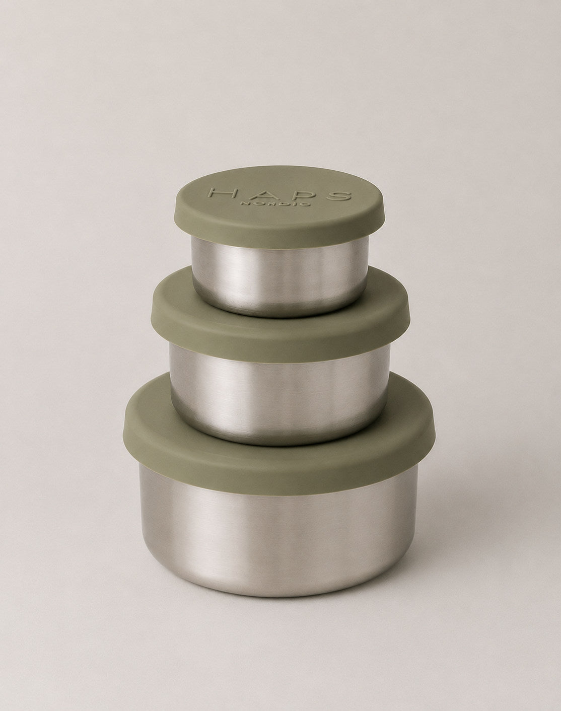 STEEL TRIO 3-pack - Olive