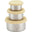 Haps Nordic Steel trio Food jar Sun light