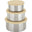 Haps Nordic Steel trio large Food jar Sun light