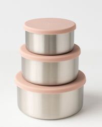 STEEL TRIO LARGE - 3 pack - Blush