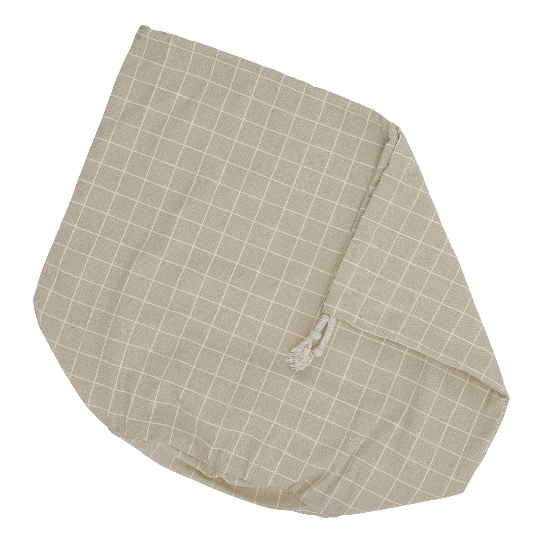STORAGE BAG - Oyster Grey Check