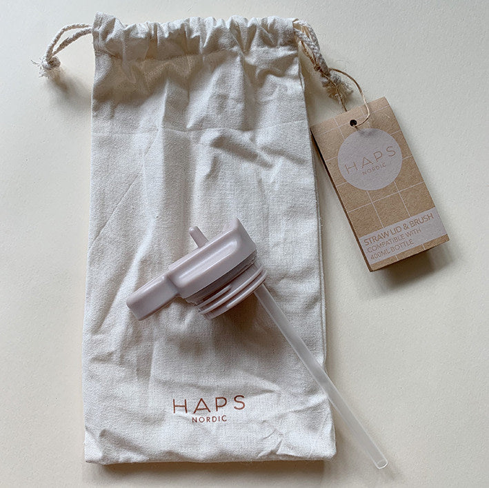 STRAW LID 400 ML. - Oyster Grey