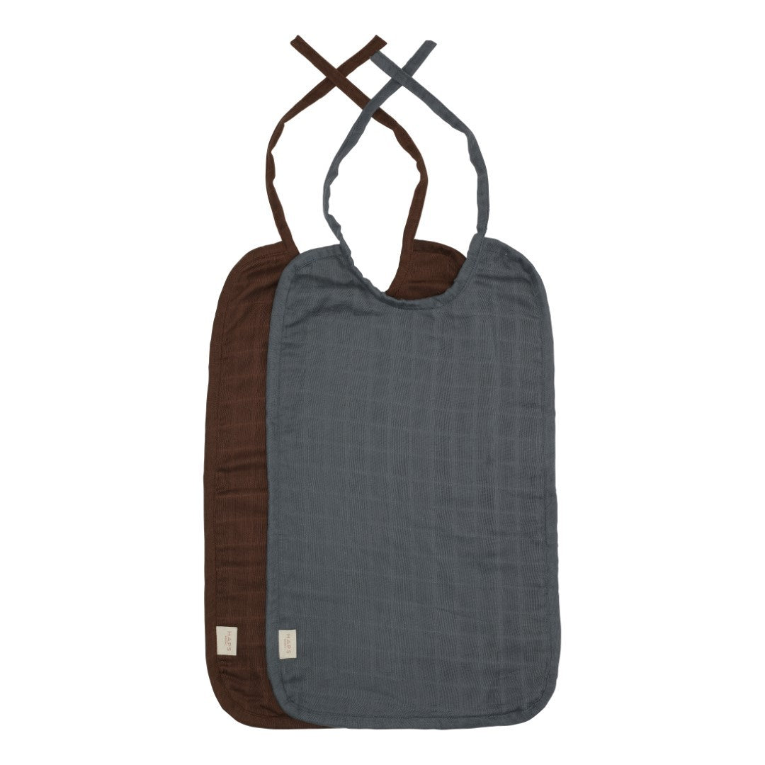 MUSLIN BIB LONG - Winter mix