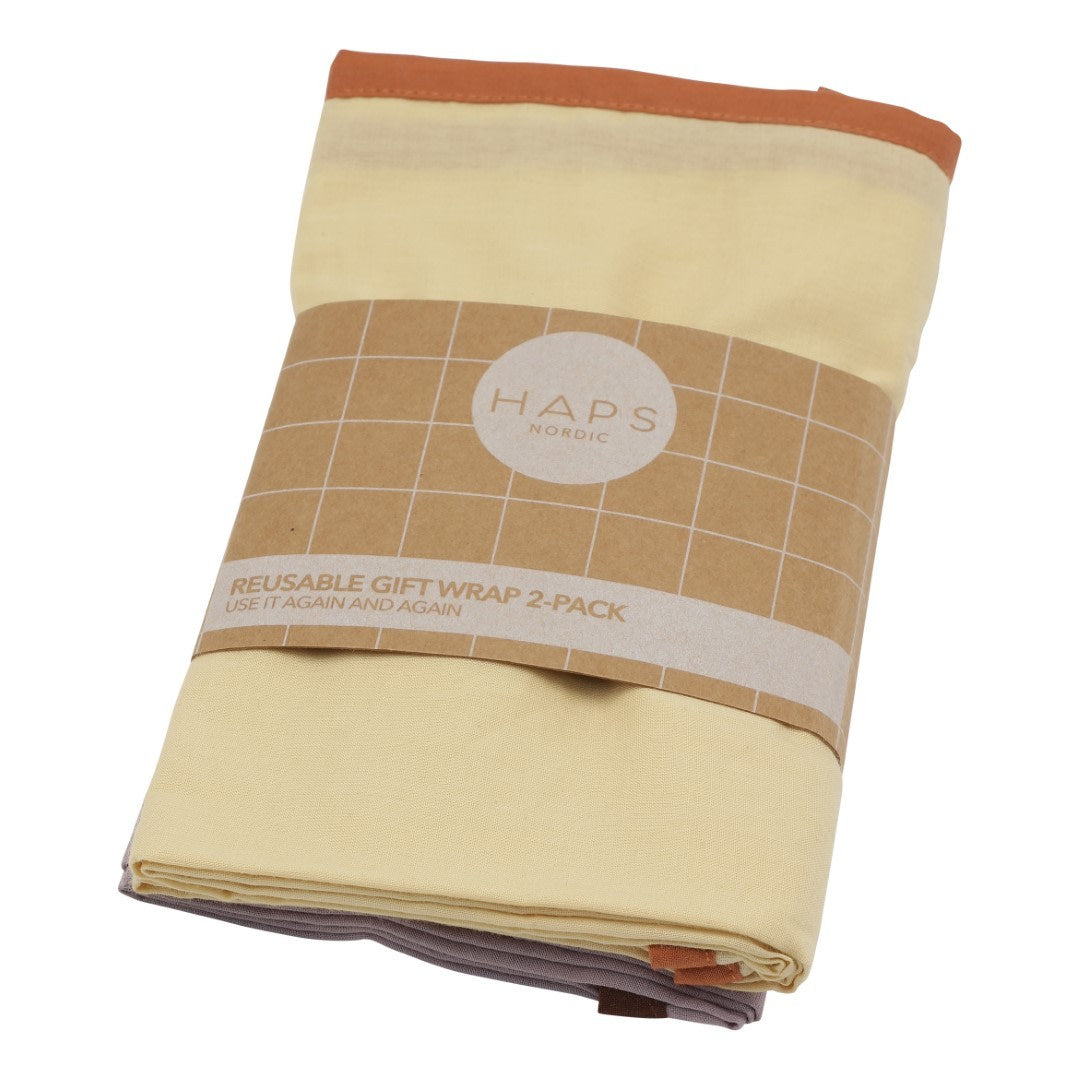 GIFT WRAP 2-PACK - Sun light/Lavender