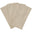 Haps Nordic Textile napkins 4-pack Napkins Oyster grey Wave