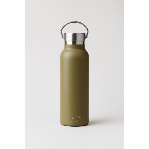 Haps Nordic Thermo bottle 500 ml. Water bottle Olive