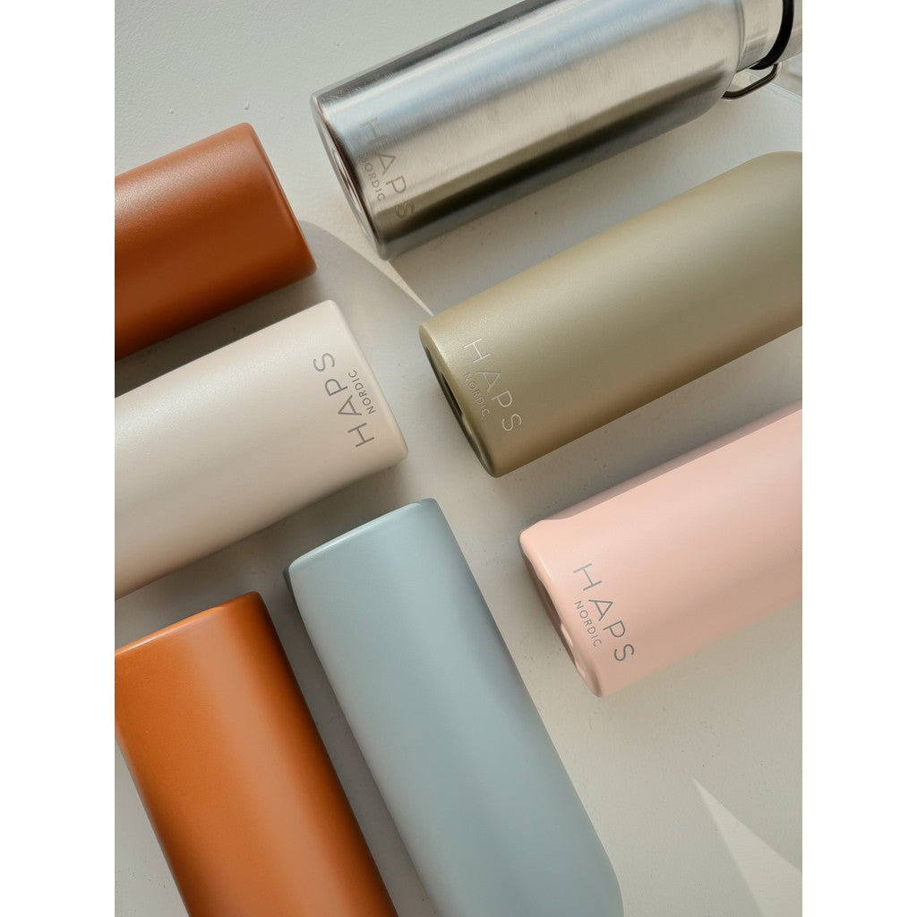 Haps Nordic Thermo bottle 500 ml. Water bottle Oyster Grey