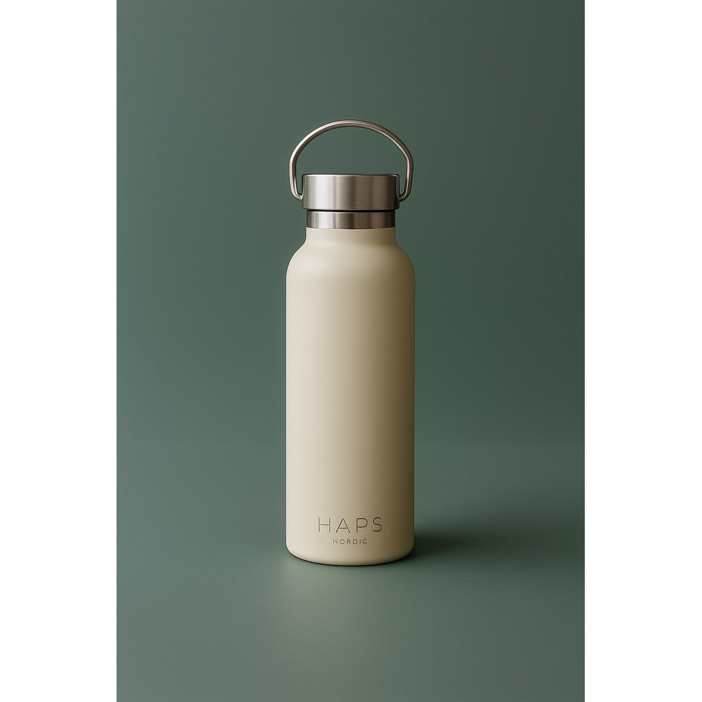 Haps Nordic Thermo bottle 500 ml. Water bottle Oyster Grey