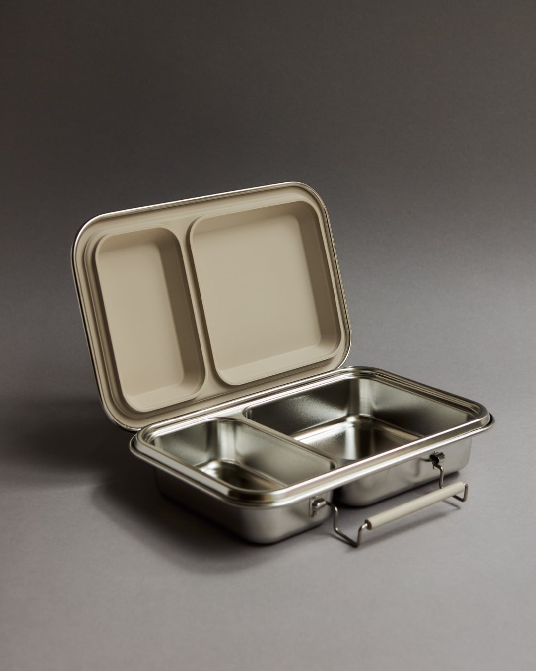Haps Containers HAPS BOX 2 compartments - Steel