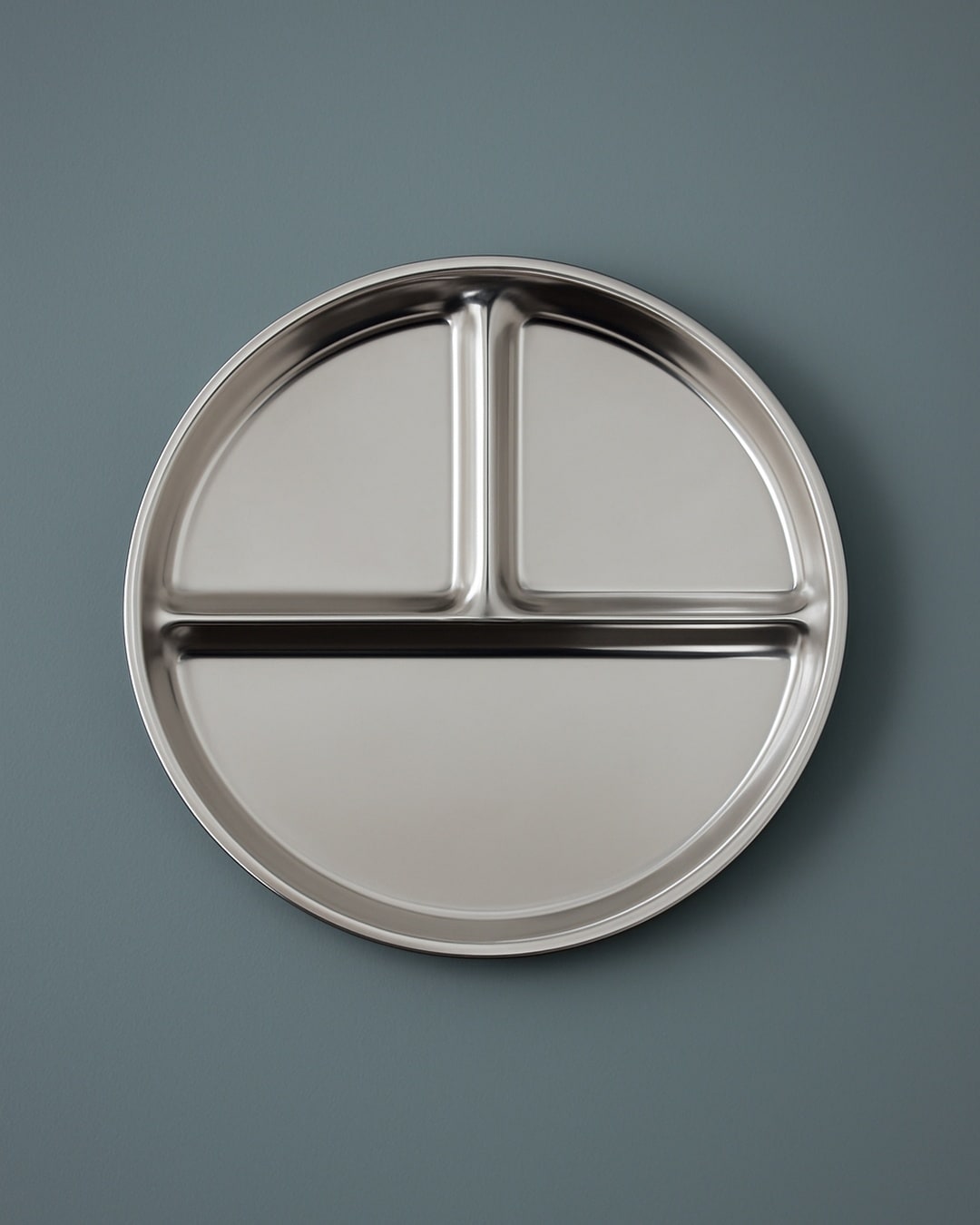 KIDS PLATE 3 SECTIONS - Steel