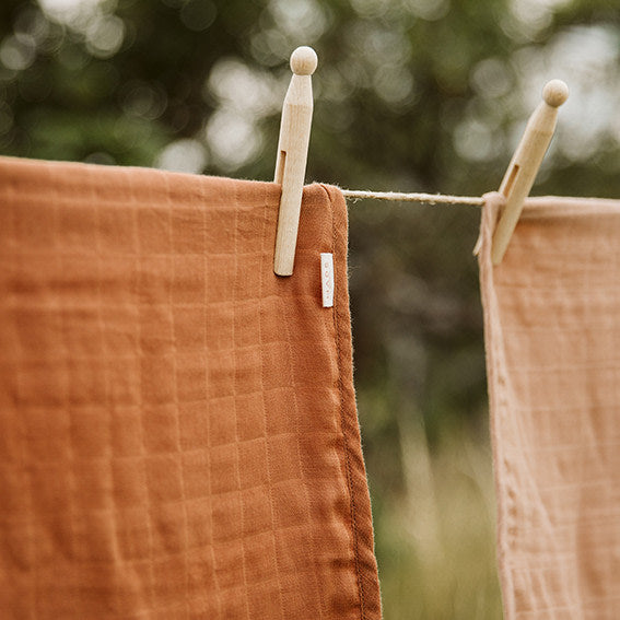 MUSLIN BIB LONG - Summer mix