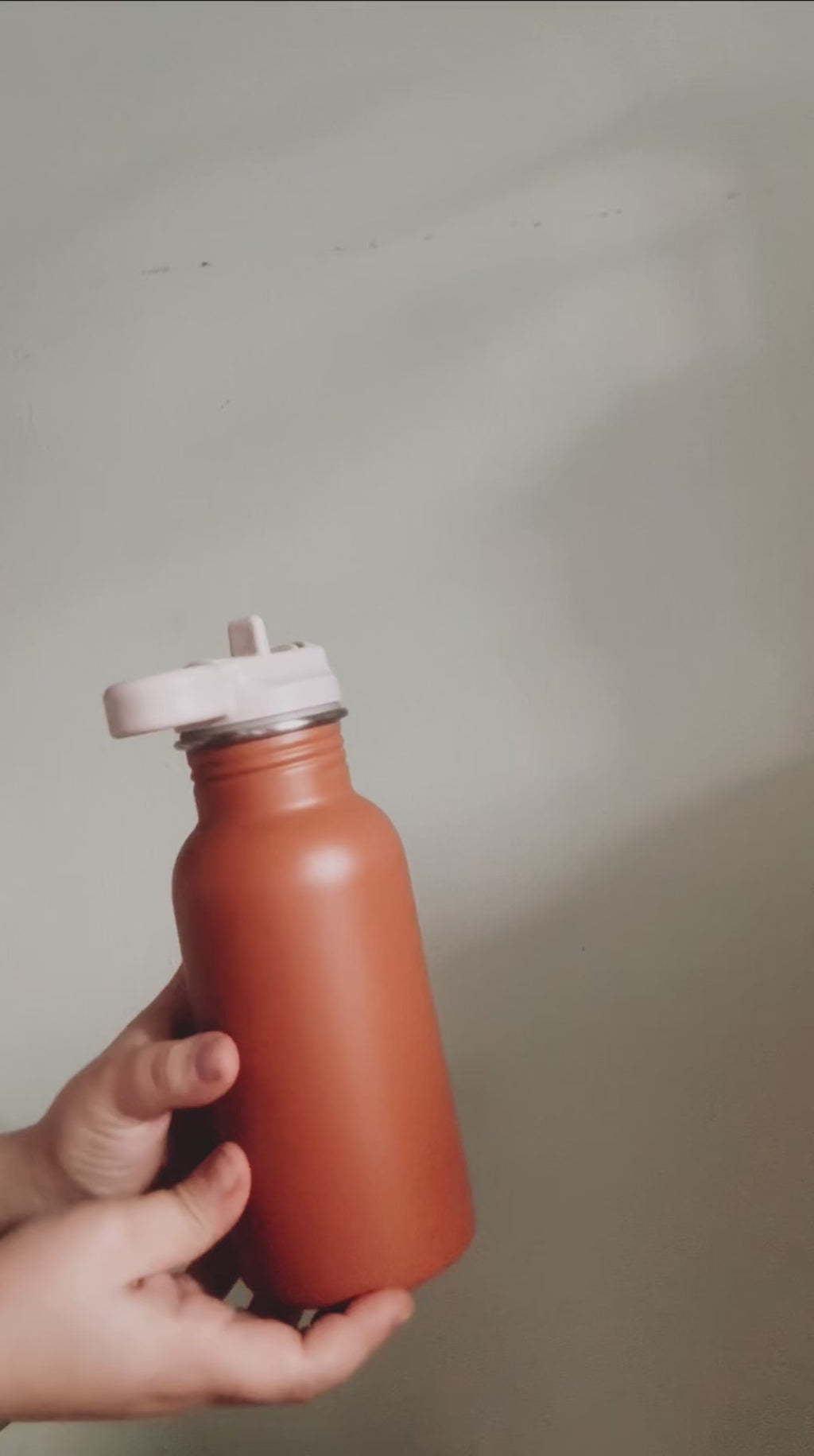 Haps Nordic Water bottle 400 ml. Water bottle Terracotta