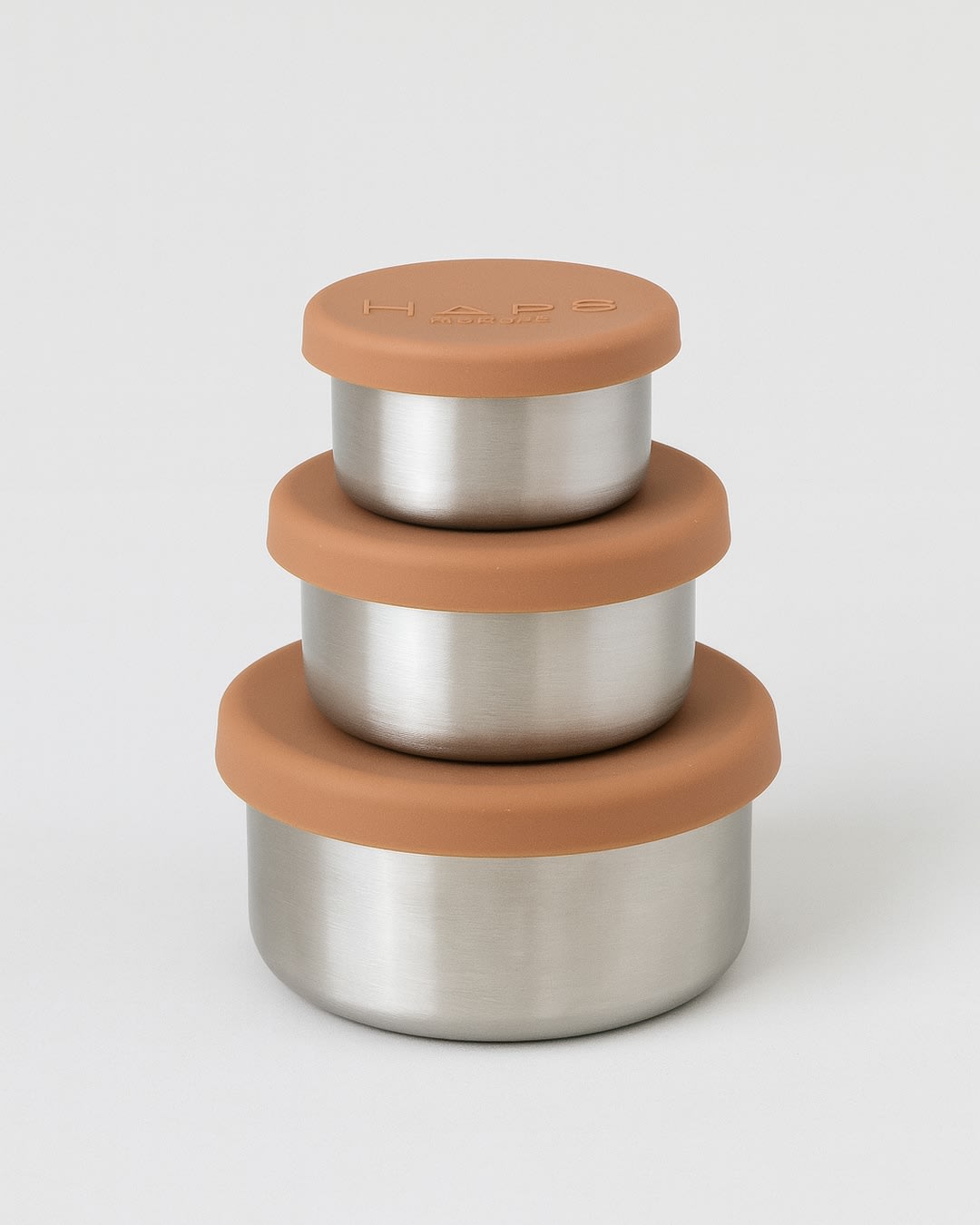 STEEL TRIO 3-pack - Terracotta