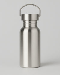 WATER BOTTLE 400 ML. - Steel