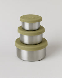 STEEL TRIO 3-pack - Olive