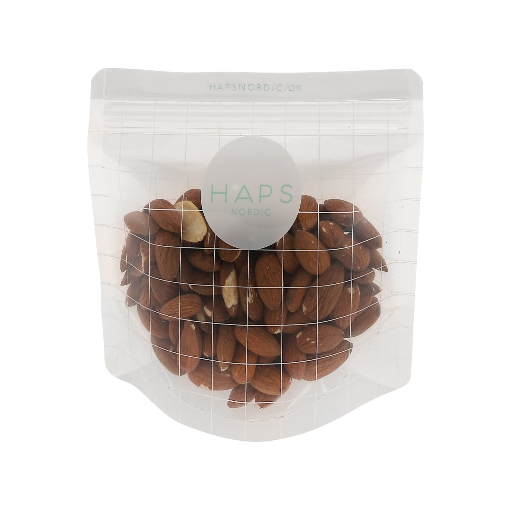 Haps Nordic 3-pak Reusable Snack Bag 400 ml Snack bags Transparent Check