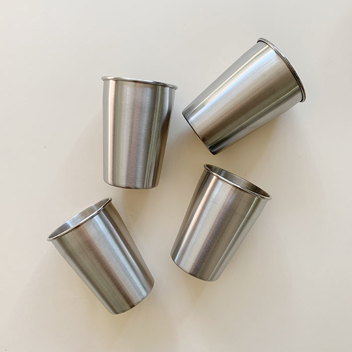 Haps Nordic 4-pack Reusable cups Cups Steel