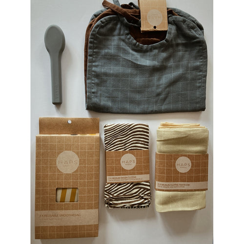 Lunch kit with cutlery - Ocean – HAPS NORDIC-COM