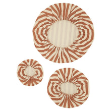 Load image into Gallery viewer, Haps Nordic Cotton covers Cotton cover Marine stripe Terracotta/Nature
