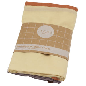 Haps Nordic Gift wrap 2-pack Gift wrap Sun light/Lavender