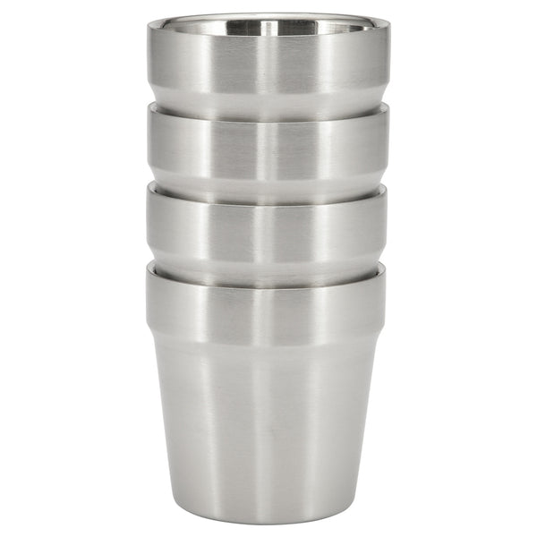 Haps Nordic Isulated picnic tumbler 4 stk Cups Steel