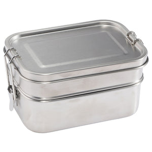 Haps Nordic Lunch box double layer steel Lunch box Steel