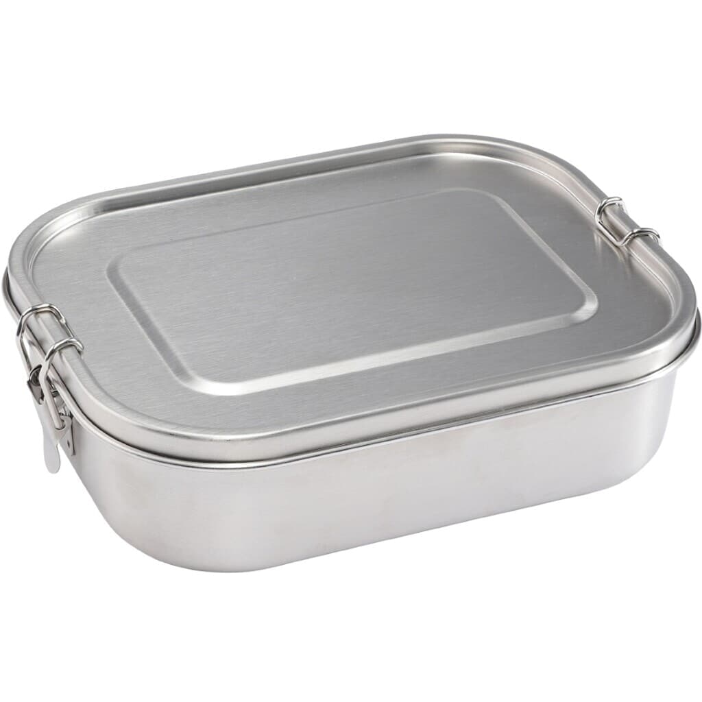 Haps Nordic Lunch box large w. divider steel Lunch box Steel