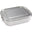 Haps Nordic Lunch box large w. divider steel Lunch box Steel