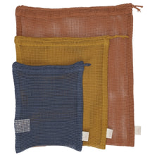 Load image into Gallery viewer, Haps Nordic Mesh bags 3-pack Mesh bag Autumn mix