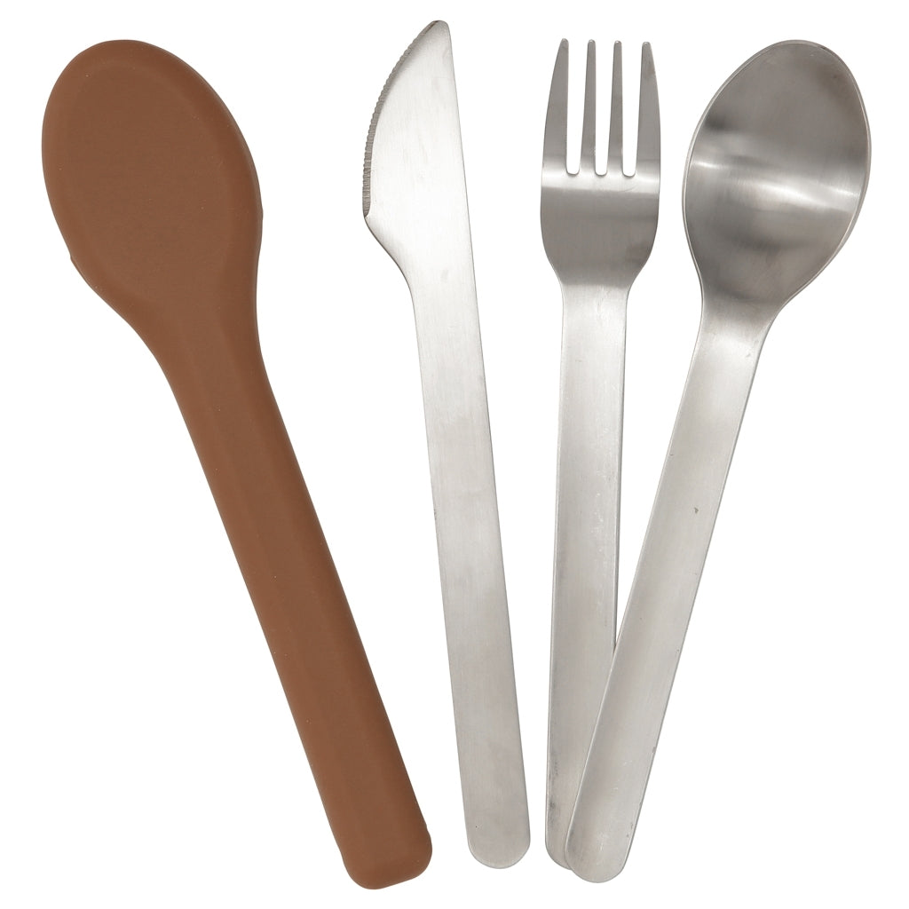 Haps Nordic Picnic cutlery set Cutlery Terracotta