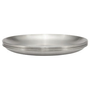 Haps Nordic Reuseable picnic plates 4 pcs. Plates Steel
