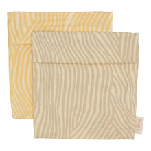 Load image into Gallery viewer, Haps Nordic Sandwich bag 2-pak Sandwich bag Summer wave print
